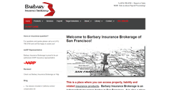 Desktop Screenshot of barbaryinsurance.com