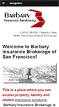 Mobile Screenshot of barbaryinsurance.com