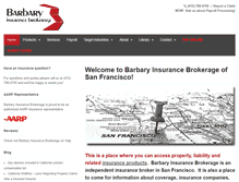 Tablet Screenshot of barbaryinsurance.com
